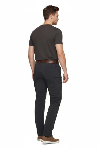 Erkek Kışlık Soft Jel Taktik İçi Polar Pantolon Regular BGL-ST05179 ANTRASİT - M