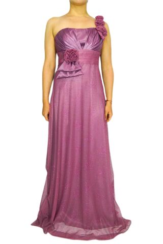 Kadın Simli Uzun Abiye Elbise PRT77070 PEMBE - 42