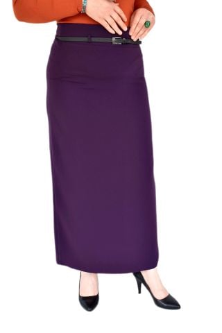 Kadın Uzun Kalem Etek Kapalı Yırtmaç-2019 BGL-ST02973