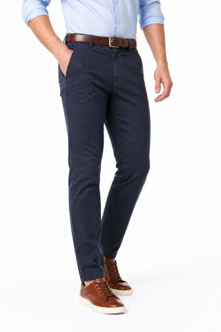 Erkek Kanvas Pantolon Regular Kalıp Yazlık BGL-ST05407 İNDİGO - 46