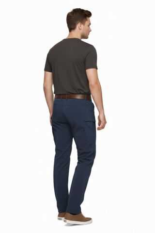 Erkek Kışlık Soft Jel Taktik İçi Polar Pantolon Regular BGL-ST05179 LACİVERT - M