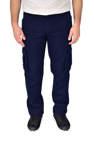 Erkek Kanvas Kargo Pantolon DYM-1952 LACİVERT - 36/32