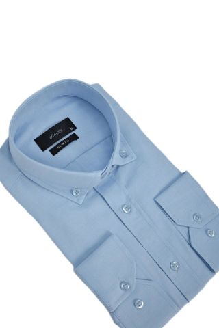 Erkek Silim Fitt Uzun Kol Gömlek BGL-ST03007