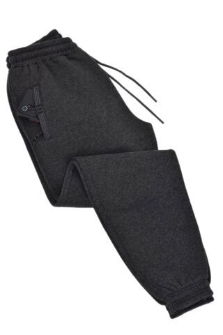 Erkek 3 İplik Paça Lastikli Eşofman Altı 3285 BGL-ST04787 FÜME - M
