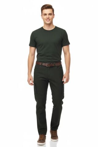 Erkek Kışlık Soft Jel Taktik İçi Polar Pantolon Regular BGL-ST05178