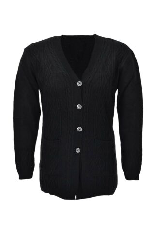 Kadın Cepli Triko  Hırka BGL-ST04128