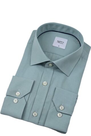 Erkek Klasik Armürlü  Uzun Kol Gömlek 33704 BGL-ST04394