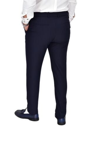 Erkek Beli Lastikli Jogger Pantolon Regular Fit BGL-ST04330 LACİVERT - 33/34