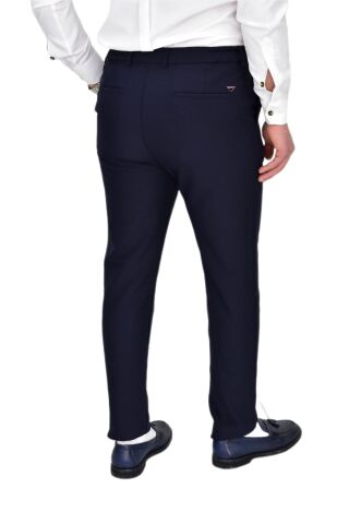 Erkek Beli Lastikli Jogger Pantolon Regular Fit BGL-ST04330 LACİVERT - 33/34