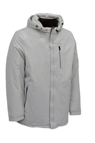 Erkek Kapüşonlu Spor Mont M3334 BGL-ST04015 TAŞ - XL