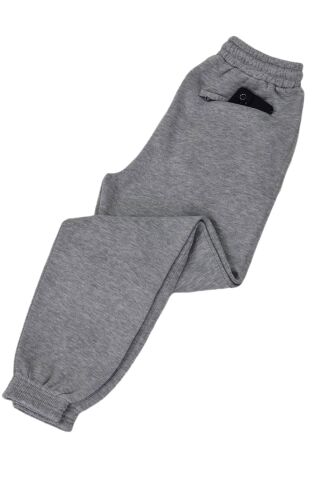 Erkek 3 İplik Paça Lastikli Eşofman Altı 3285 BGL-ST04787 GRİ - XL