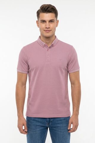 Erkek Polo Yaka Kısa Kollu Tişört Regular Kalıp T1000 BGL-ST05554