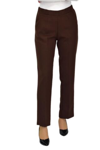 Kadın Kumaş Pantolon Kemer Lastikli BGL-ST04320