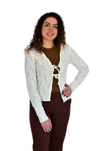 Kadın Yazlık Otantik Bürümcük Hırka BGL-ST04246