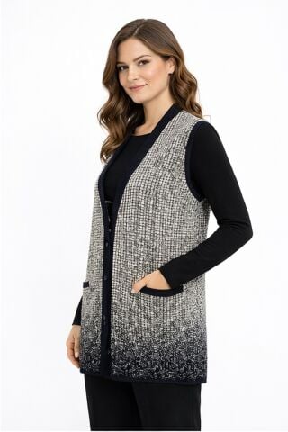 Kadın Anne Triko Yelek BGL-ST05292