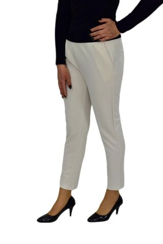 Kadın Cepli Havuç Paça Pantolon BGL-ST03865 TAŞ - 40