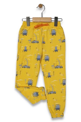 Kız Çocuk Baskılı Penye Eşofman Altı 252592  BGL-ST04427