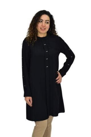 Kadın Köprü Dikişli Puntalı Tunik BGL-ST03600