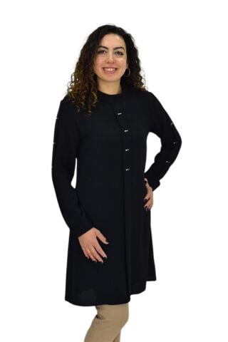 Kadın Köprü Dikişli Puntalı Tunik BGL-ST03600