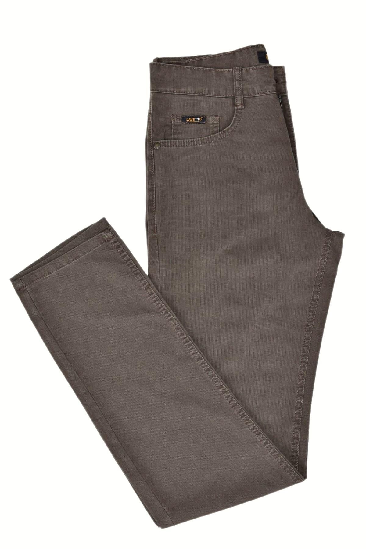 Erkek Spor Kanvas Beş Cep Pantolon 692 BGL-ST03551 A.KAHVE - 30/32