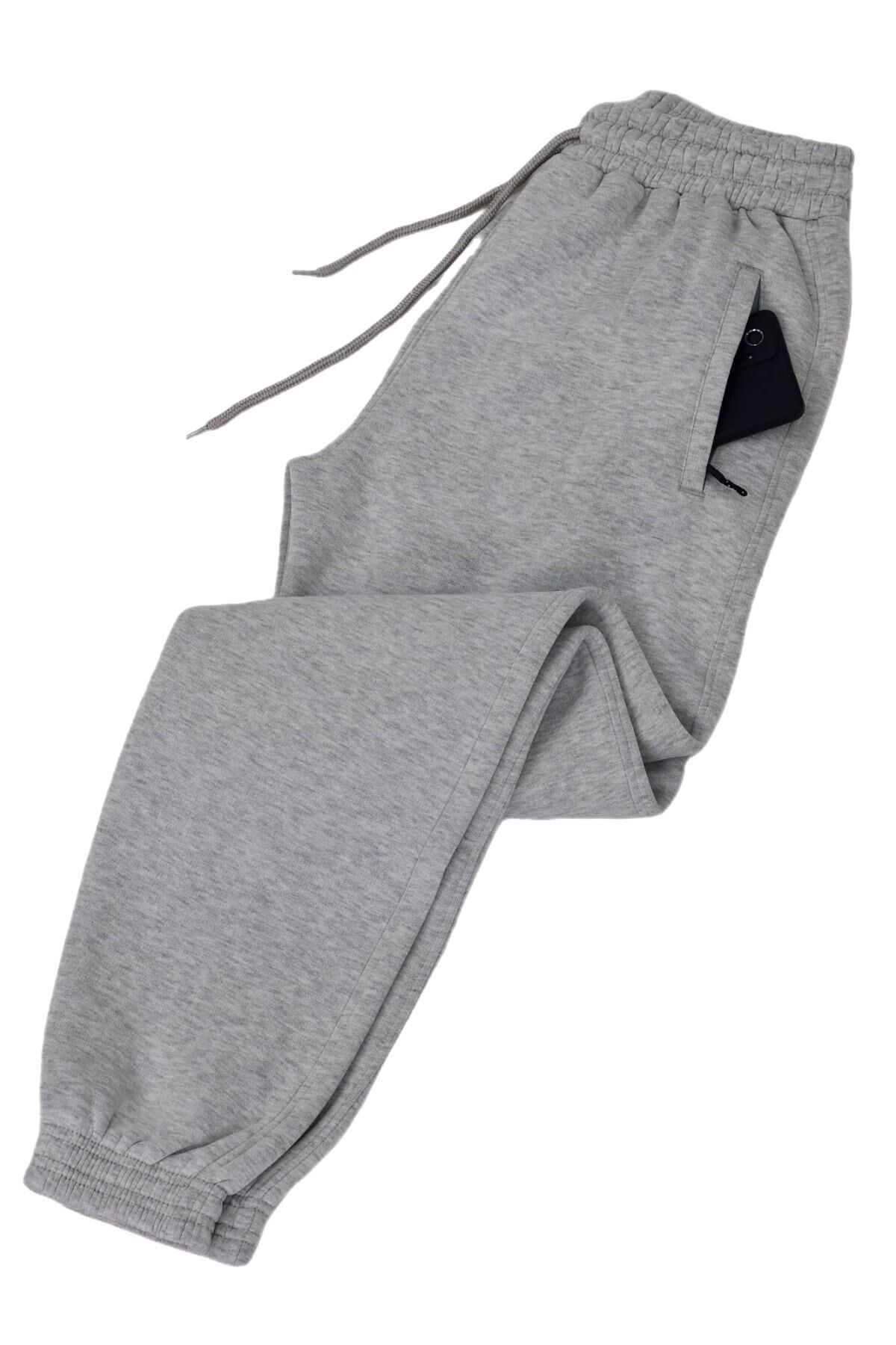 Kadın 3 İplik Paça Lastikli Eşofman Altı 3286 BGL-ST04788