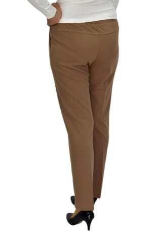 Kadın Kumaş Pantolon Kemer Lastikli BGL-ST04320 CAMEL - 52