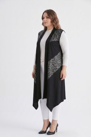 Kadın Düğmesiz Modelli Yelek 54148 BGL-ST05660