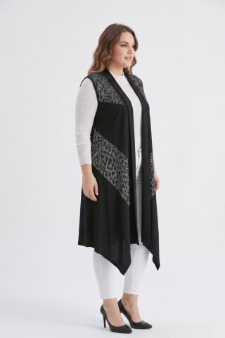 Kadın Düğmesiz Modelli Yelek 54148 BGL-ST05660