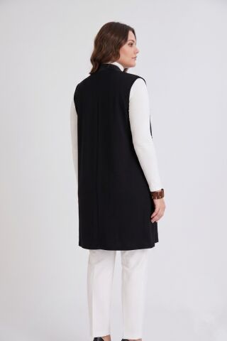 Kadın Düğmesiz Modelli Yelek 54158 BGL-ST05662
