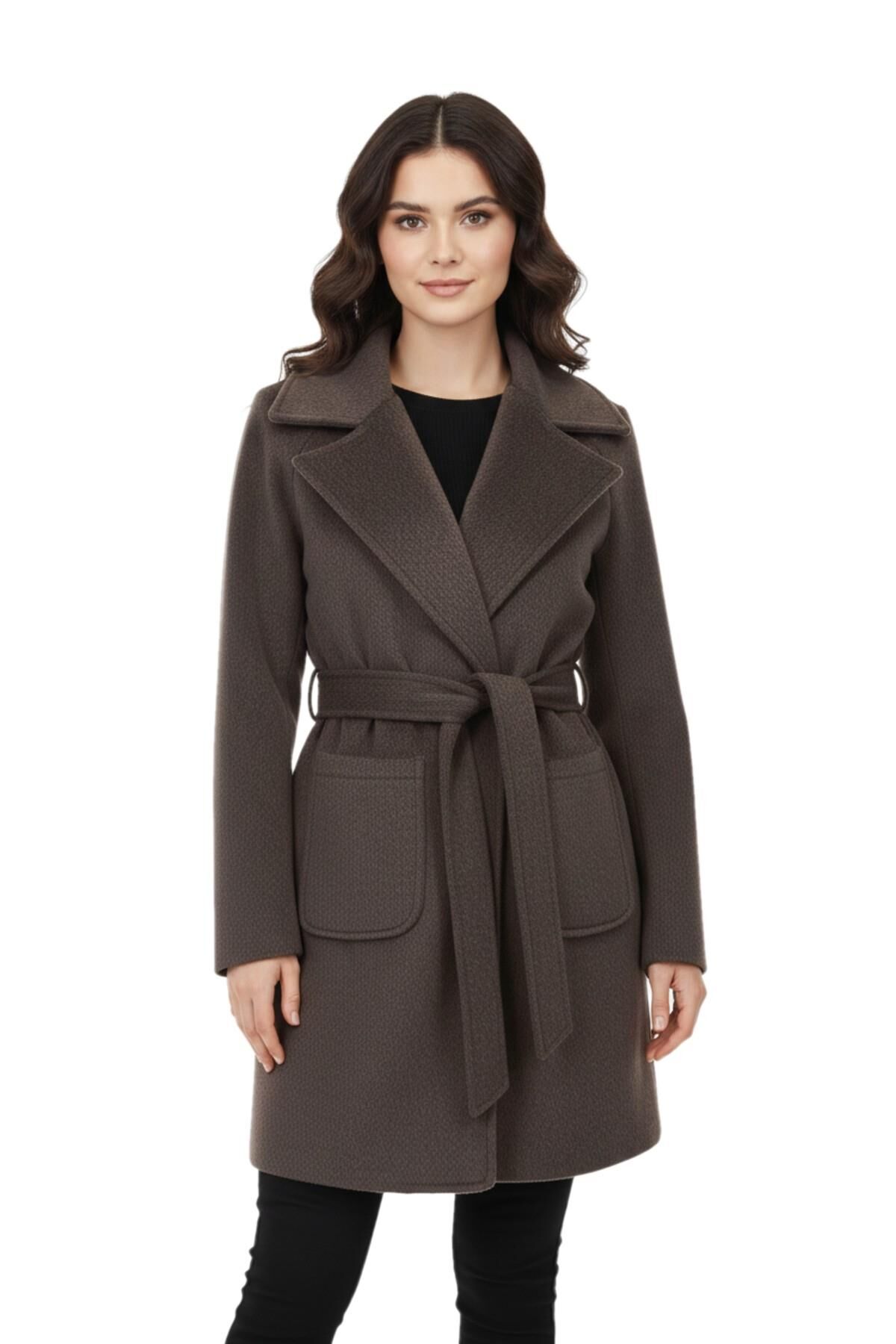 Kadın Kaşe Kaşe Kaban BGL-ST05042