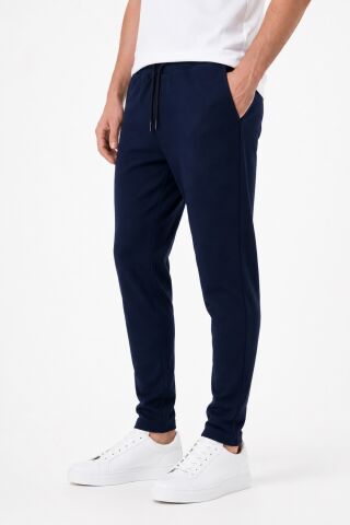Erkek Jogger Pantolon Bel Tam Lastik AS-426 BGL-ST05618 LACİVERT - 2XL