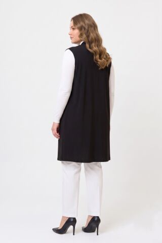 Kadın Düğmesiz Modelli Yelek 54297 BGL-ST05661