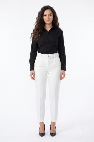 Kadın Kemerli Bilek Pantolon BGL-ST03690