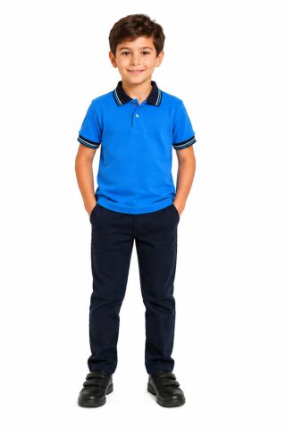 Kolej Turkuaza Mavi Tişört BGL-ST02243