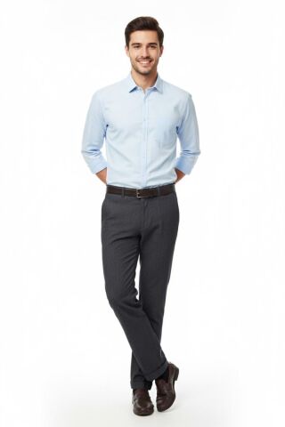 Erkek Kışlık Kanvas Pantolon BGL-ST03958 ANTRASİT - 50