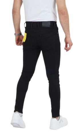 Erkek Siyah Kot Pantolon Skınnfıt 1000 BGL-ST02316 SİYAH - 33/32