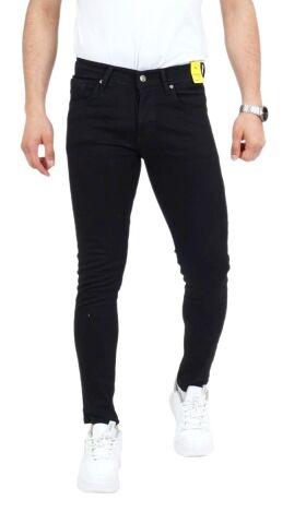 Erkek Siyah Kot Pantolon Skınnfıt 1000 BGL-ST02316 SİYAH - 33/32