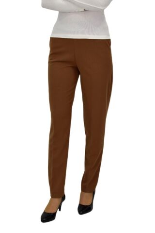 Kadın Kumaş Pantolon Kemer Lastikli BGL-ST04320 TABA - 44