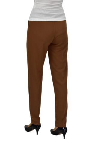 Kadın Kumaş Pantolon Kemer Lastikli BGL-ST04320 TABA - 48