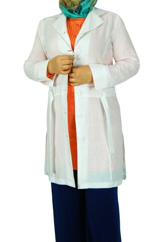 Kadın Kemerli Keten Tunik EFL3176